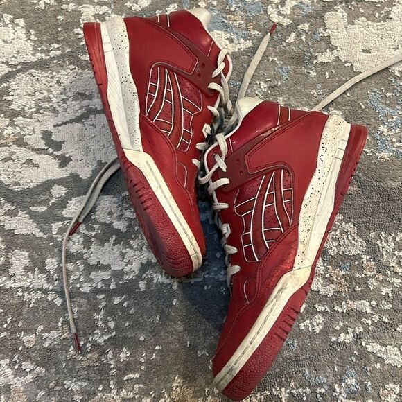 Asics Gel-Spotlyte Isiah Thomas Size‎ 10.5 (H447L-2525) Burgundy Basketball Mens - Picture 13 of 15